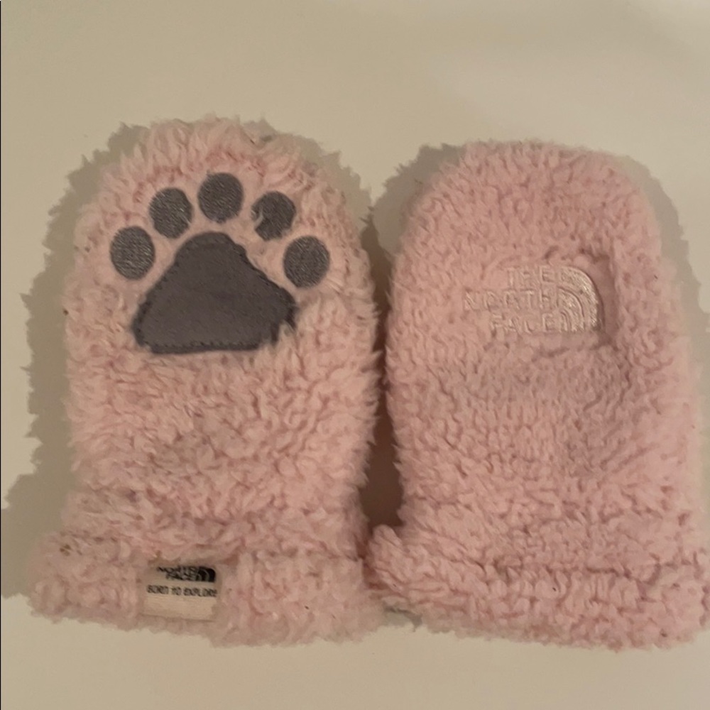 The North Face Infant Mittens Pink